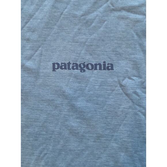 Patagonia Long Sleeve Crew Neck Graphic Pullover Men’s XL Blue - Picture 2 of 8